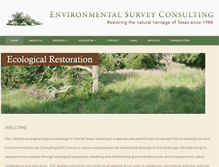 Tablet Screenshot of envirosurvey.com